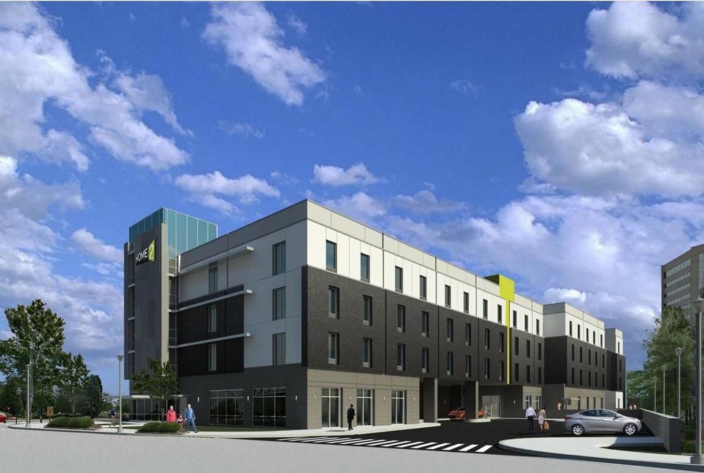 Home2 Suites By Hilton Greenville Downtown מראה חיצוני תמונה